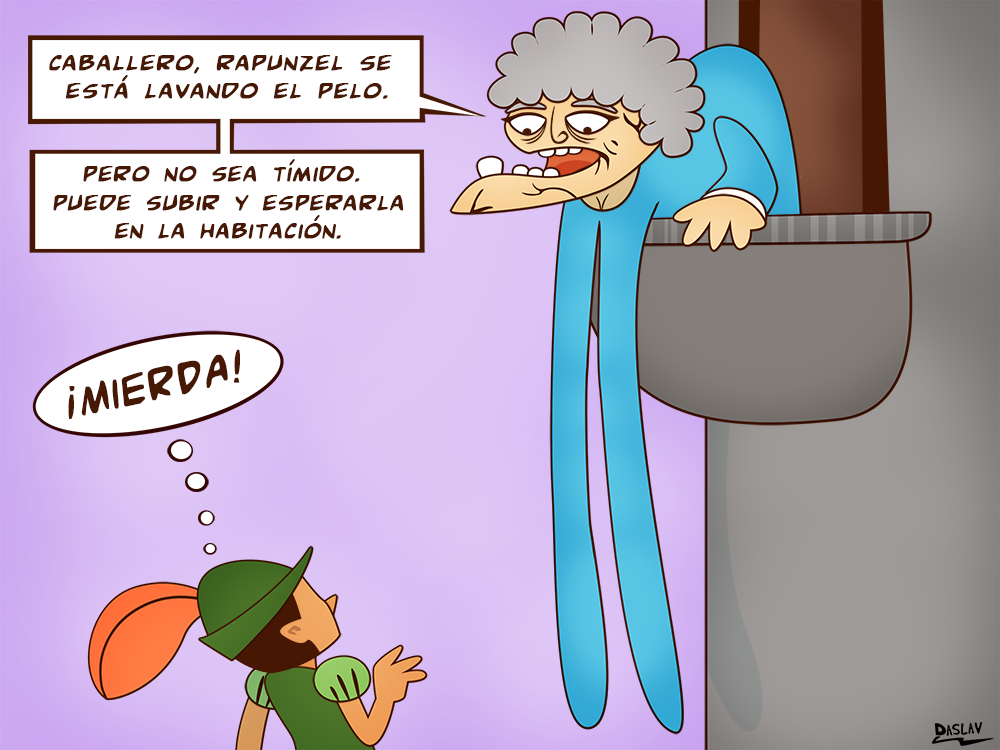 Damivago Nº 355: La Abuela de Rapunzel