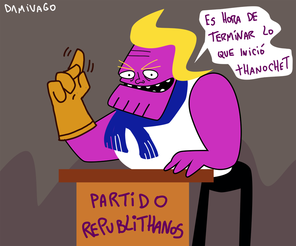 Damivago Nº 1230: Partido RepubliThanos