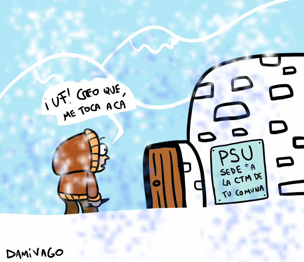 Damivago Nº 1482: Sede PSU