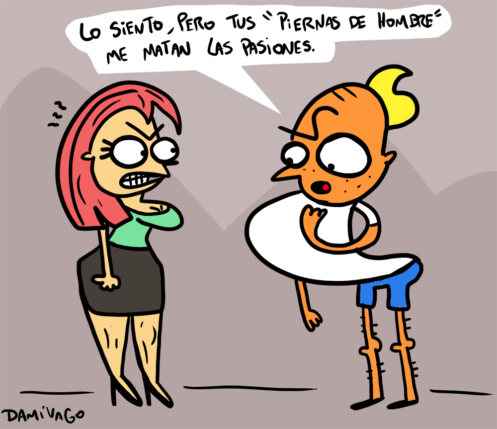 Damivago Nº 1545: Piernas