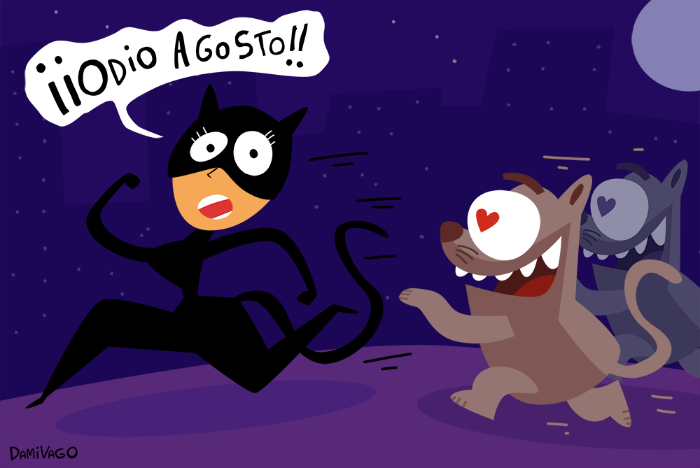 Damivago Nº 566 : Mes de Los Gatos 2 (FanArt Catwoman)