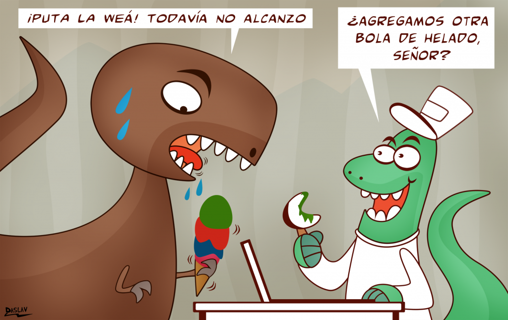 Damivago Nº 416: La triste vida de Juanito Tiranosaurio