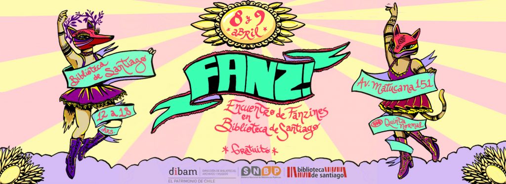 Damivago en: Fanz!: Encuentro de fanzines en Biblioteca de Santiago