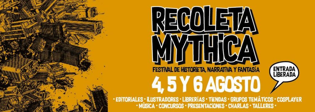 Damivago en Recoleta Mythica: Festival de Historieta, Narrativa y Fantasía