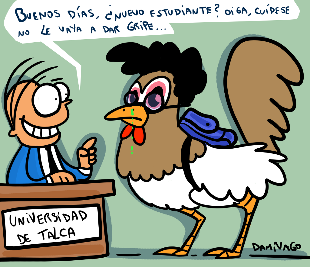 Damivago Nº 3303: De nuevo Talca… ( Guiño a personaje de Animianiacs)