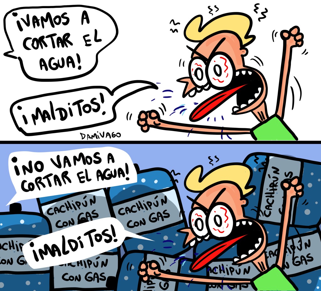 Damivago Nº 3384: Corte de Agua