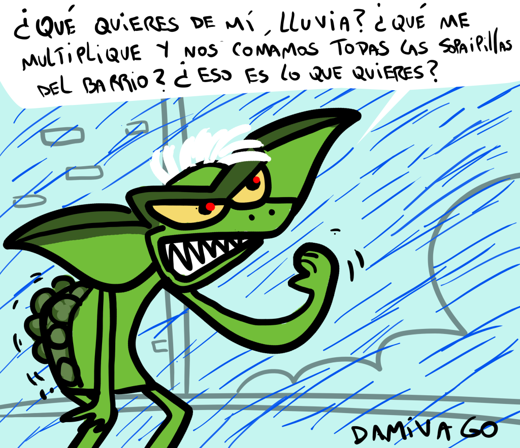 Damivago Nº 3379: Sopaipaseñal versión Gremlins