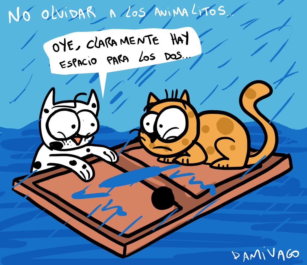 Damivago Nº 3386: No olvidar a los animalitos