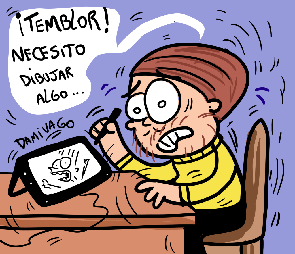 Damivago Nº 3407: Alarma de temblor