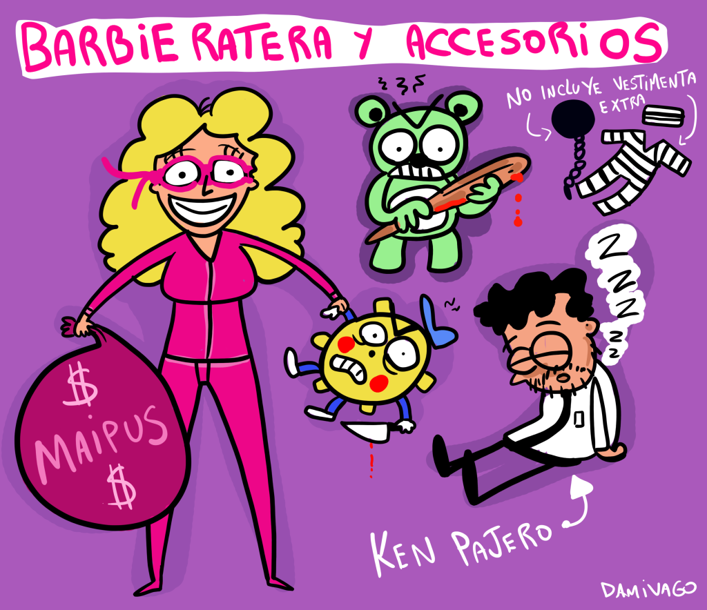 Damivago Nº 3410: Barbie Ratera