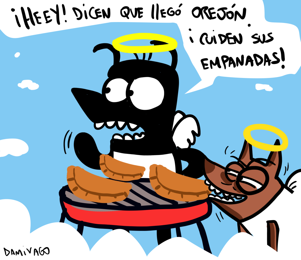 Damivago Nº 3409: Homenaje a Orejón, el perrito de la empanada