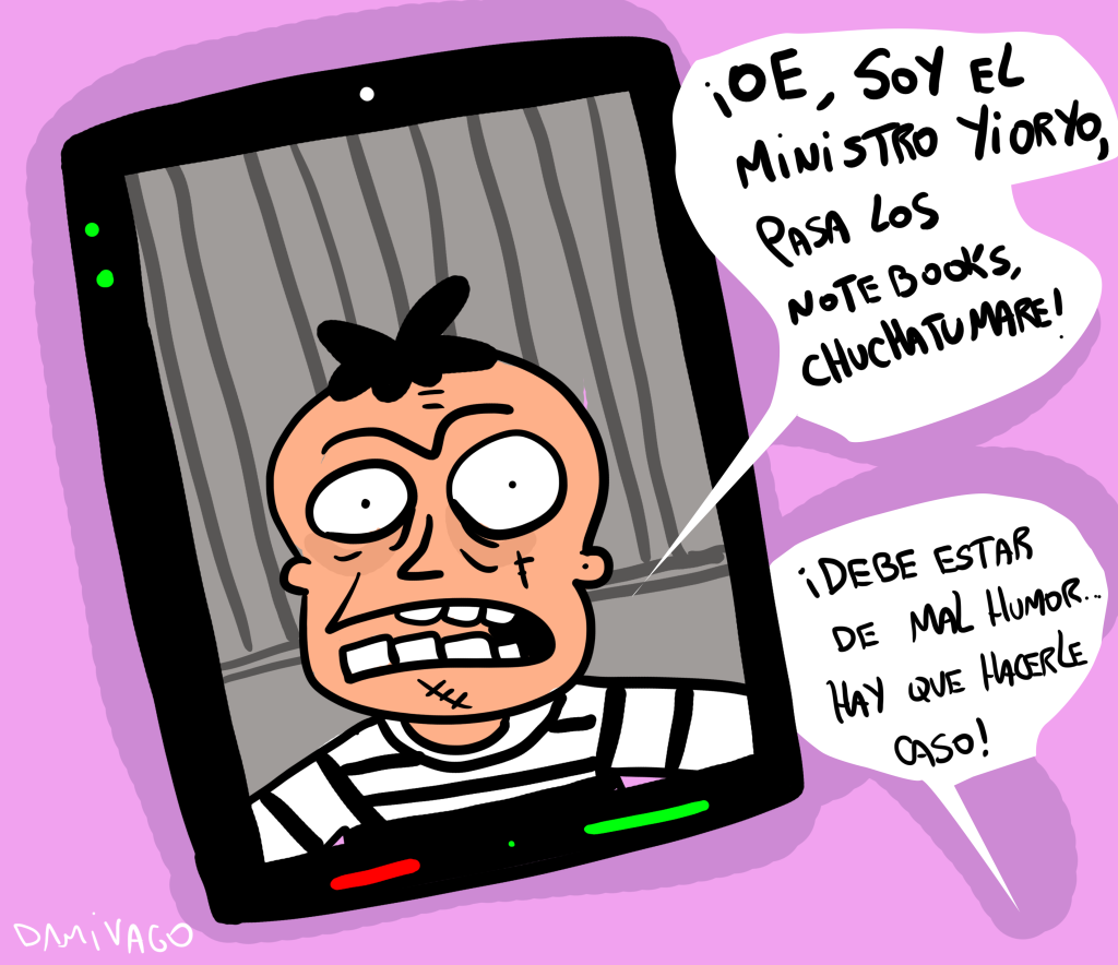 Damivago Nº 3414: La videollamada real