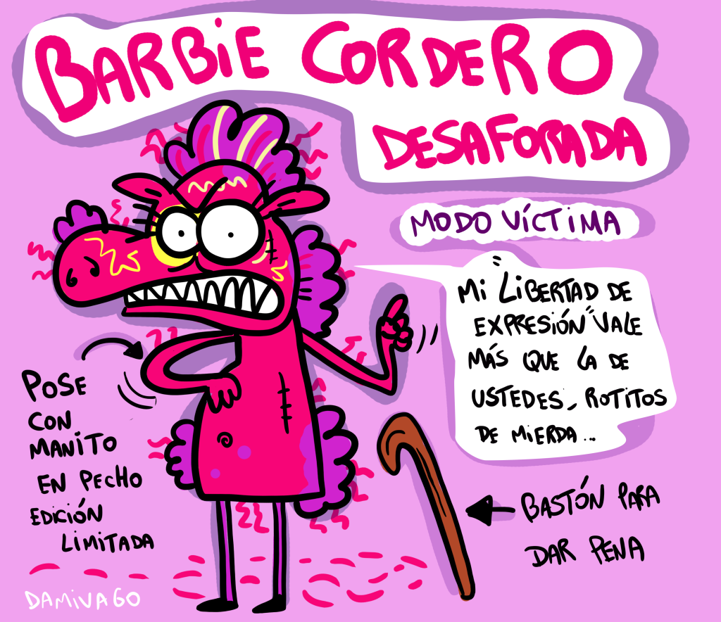Damivago Nº 3441: De la saga: Barbie Cordero Desaforada