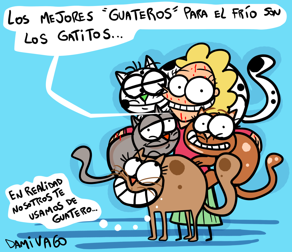 Damivago Nº 3432: Versión 2.0 Frío Gatos