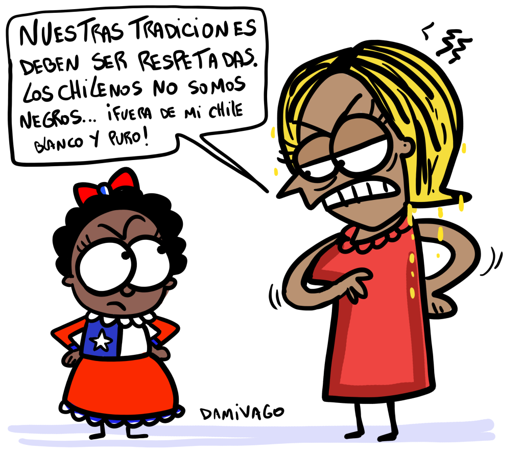 Damivago Nº 3497: Racismo dieciochero