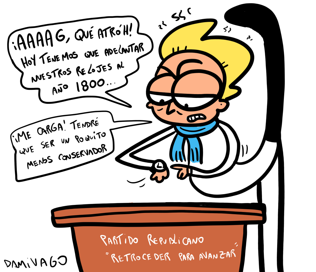 Damivago Nº 3475: «Cambio de Hora»