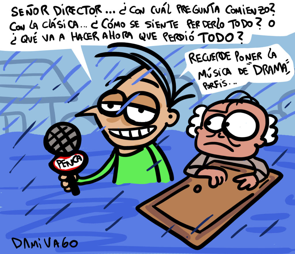 Damivago Nº 3819: PencaTV en terreno