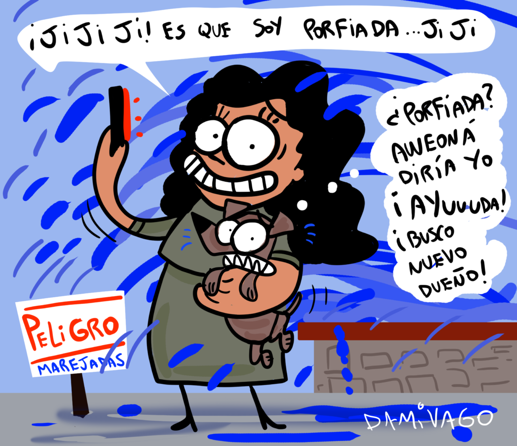 Damivago Nº 3811: Porfiada