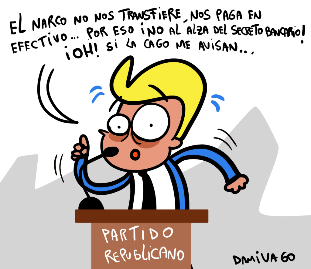 Damivago Nº 3824: No al secreto bancario!