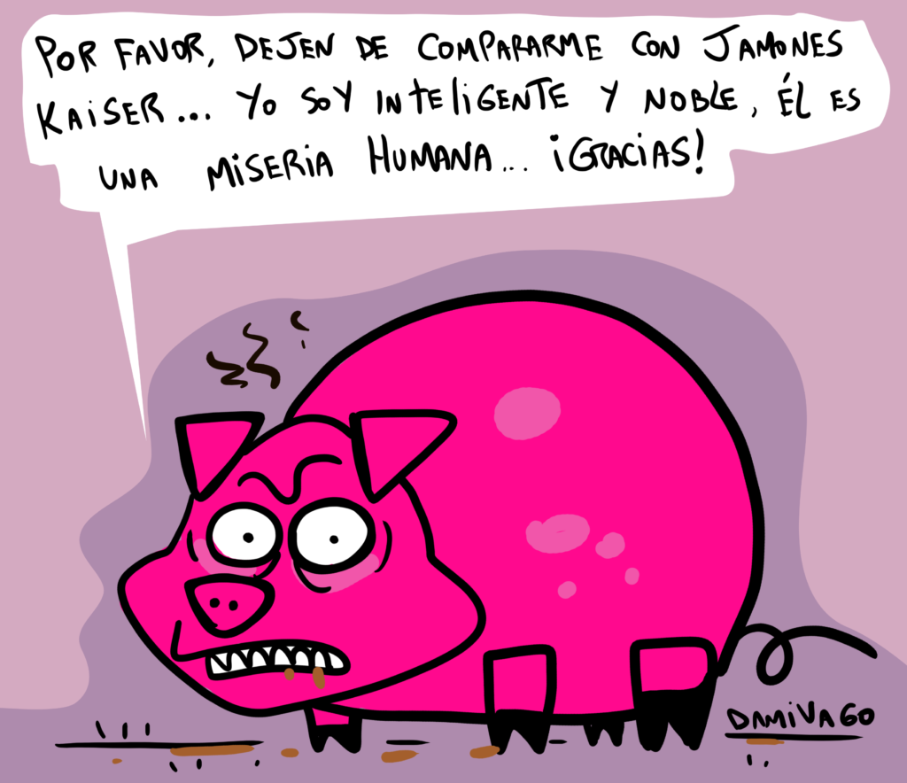 Damivago Nº 3834: No ofendan a los chanchos