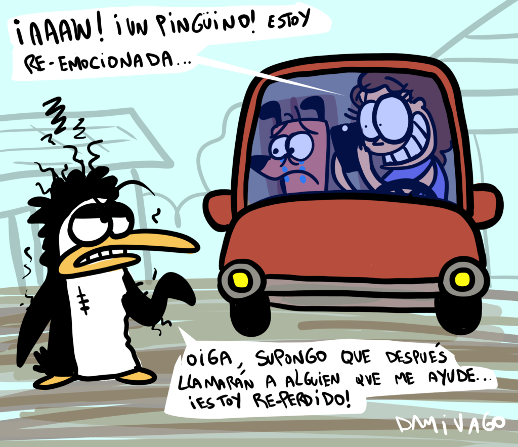 Damivago Nº 3840: Pingüino Perdido