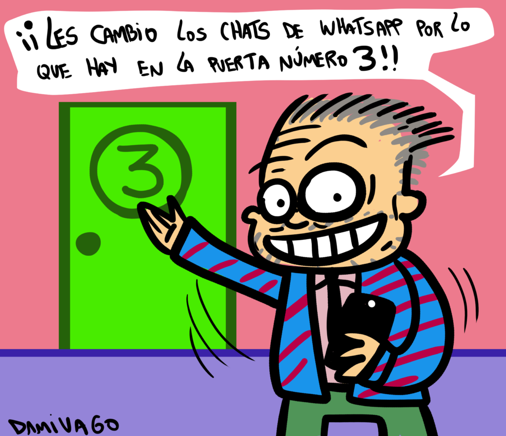 Damivago Nº 3917: Suelten los Chats!