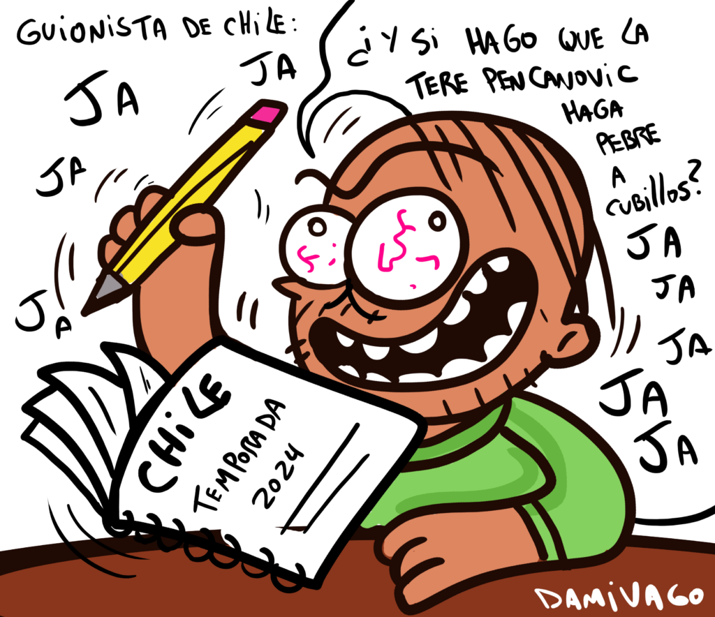 Damivago Nº 3951: Guionista de Chile detonado