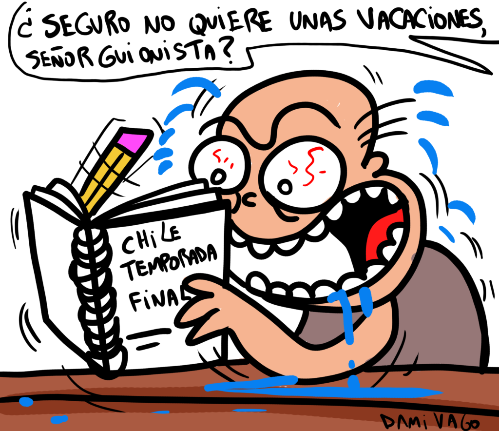 Damivago Nº 3974: Vacaciones para el guionista de Chile