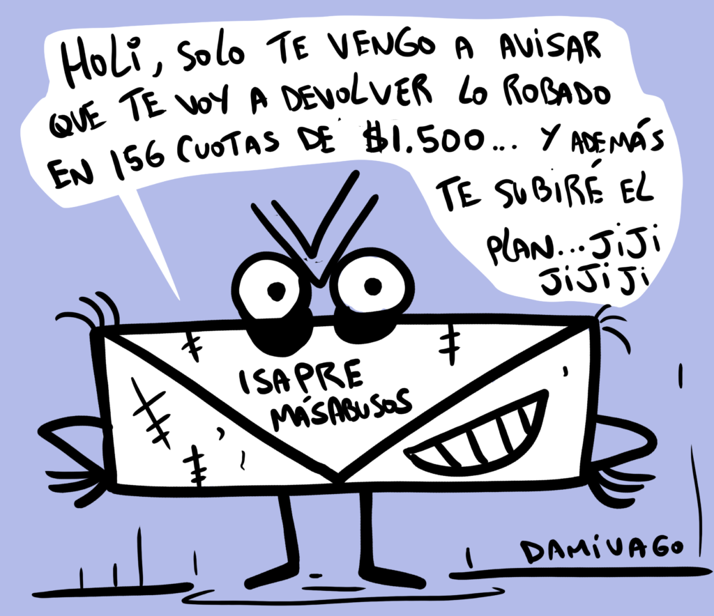 Damivago Nº 4015: Carta Isapre