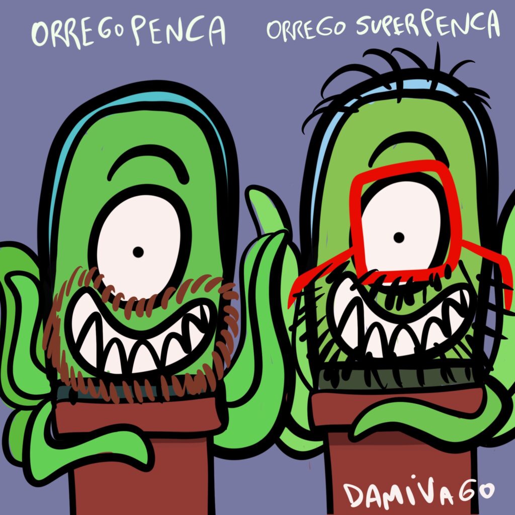 Damivago Nº 3995; Orregos