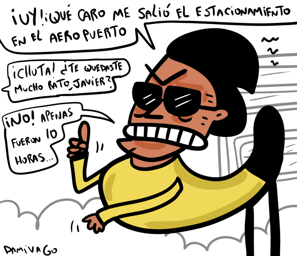 Damivago Nº 4072: Estacionamiento Aeropuerto
