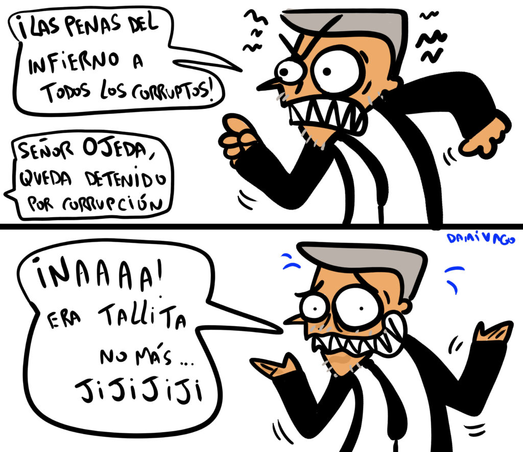Damivago Nº 4048: Corrupto Pillado