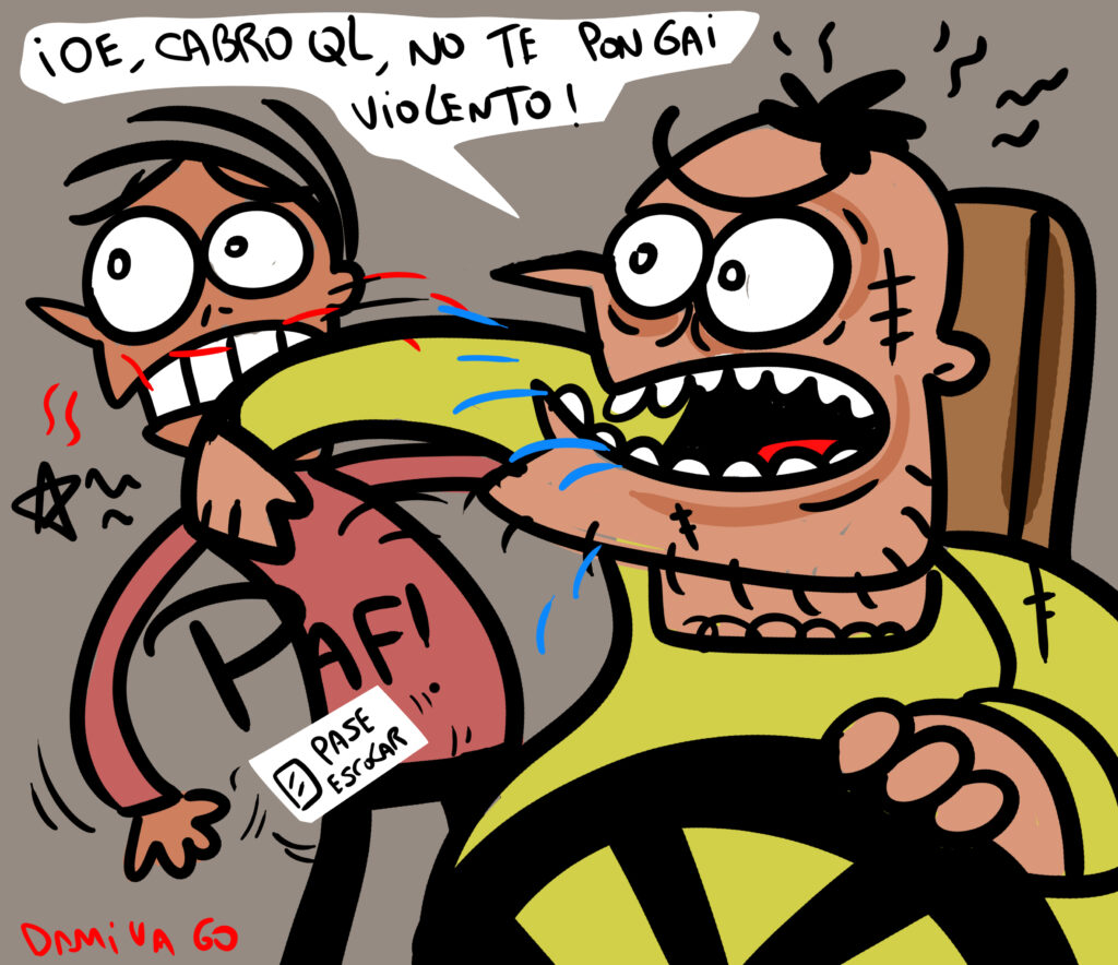 Damivago Nº 4069: Violento Pase