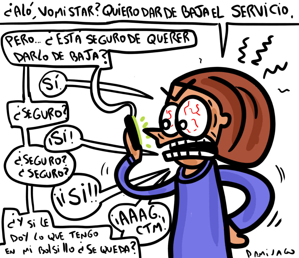 Damivago Nº 4073: Dar de baja…