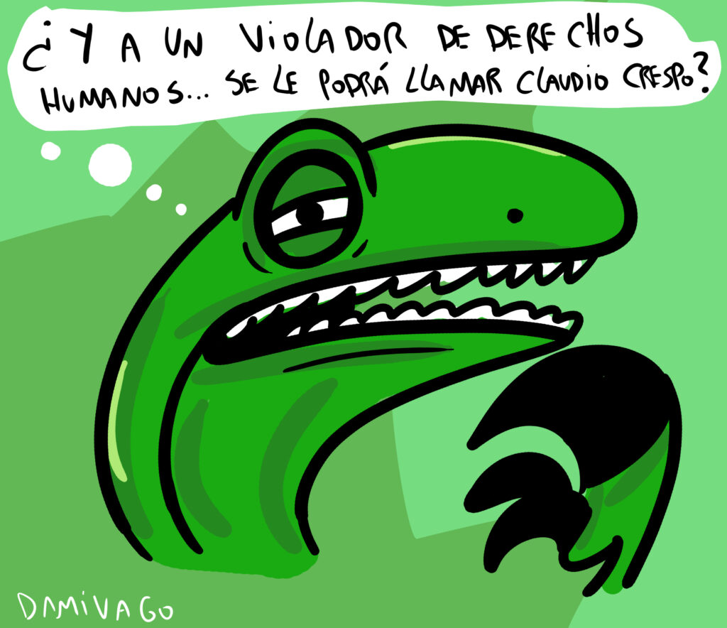 Damivago Nº 4118: Dinousario Pensativo