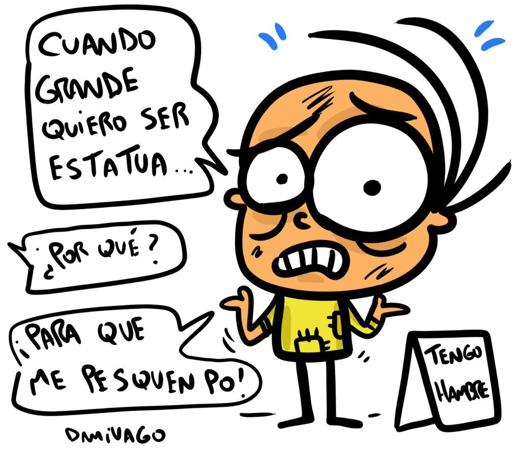 Damivago Nº 4087: Estatua