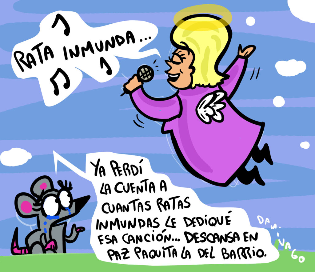 Damivago Nº 4107: Descansa en Paz Paquita la del Barrio