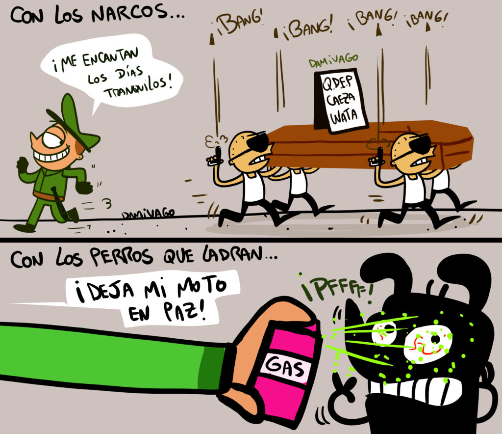 Damivago Nº 4161: Gas anti ladridos