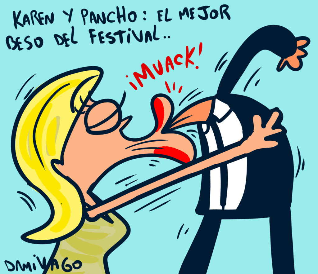 Damivago Nº 4131: El infaltable beso