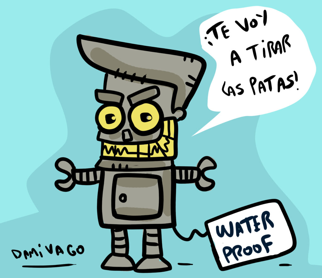 Damivago Nº 4130: Piñera Robot