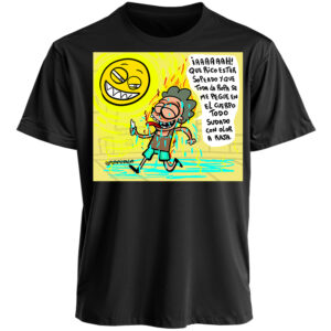 Polera Negra Unisex: Verano Lovers