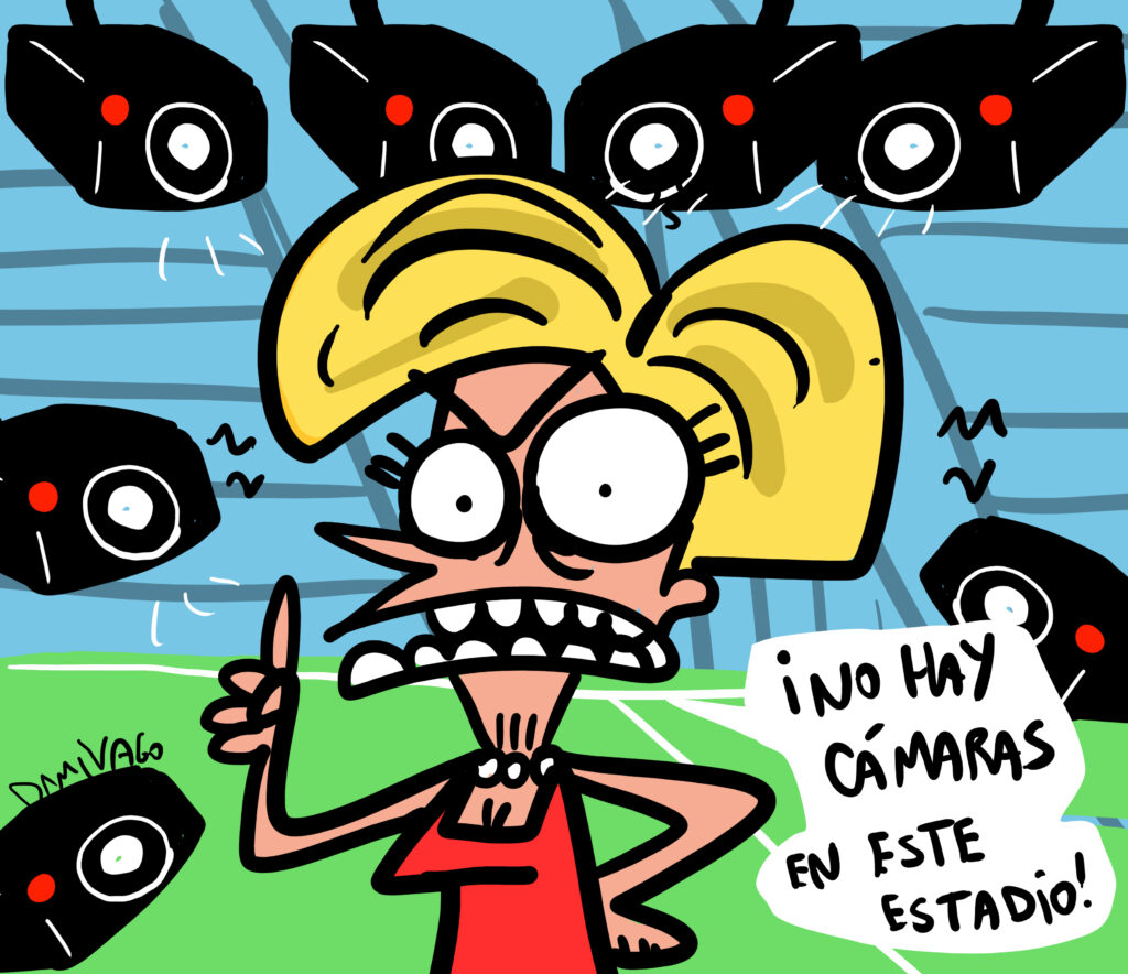 La candidata con más calle