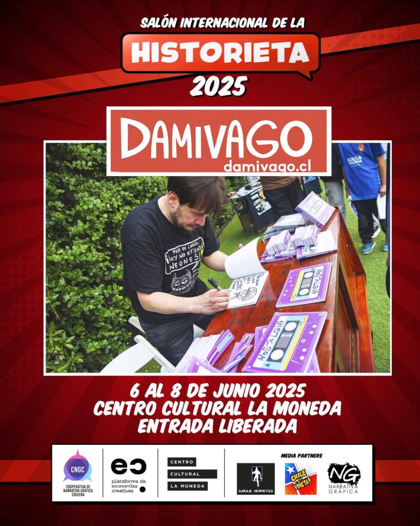 Damivago en el SALÓN DE LA HISTORIERA 2025