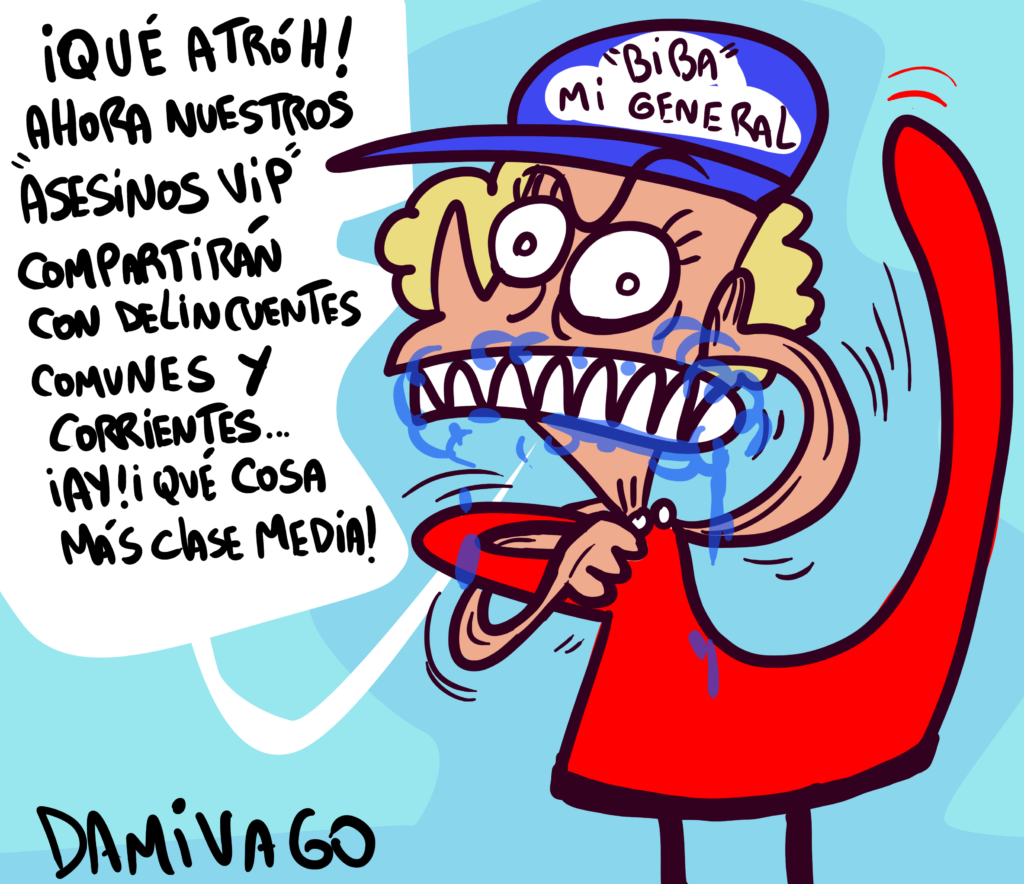 Doña raja se entera lo de Punta Peuco