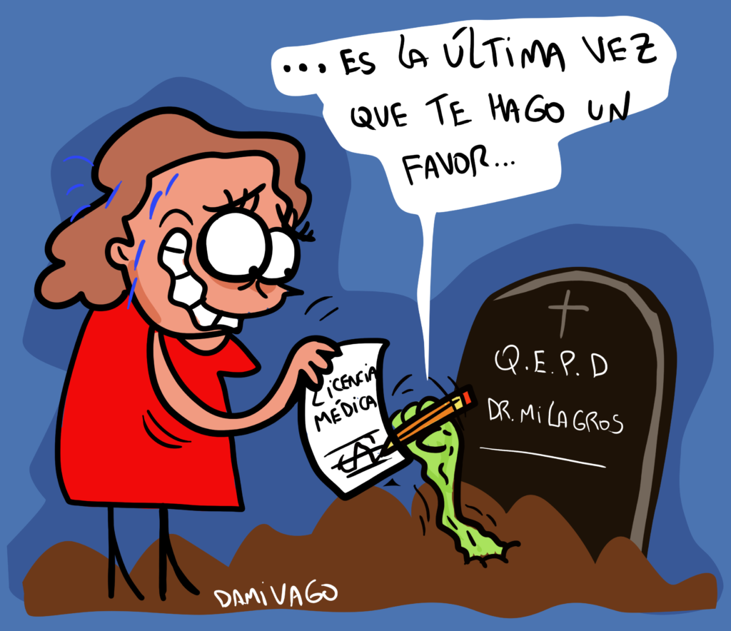 Licencias Médicas con firma de Médico fallecido