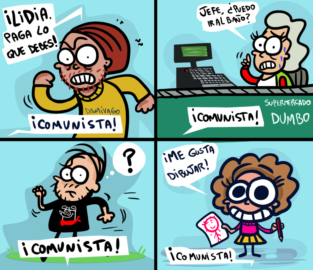 Sigue la saga de “veo comunistas”