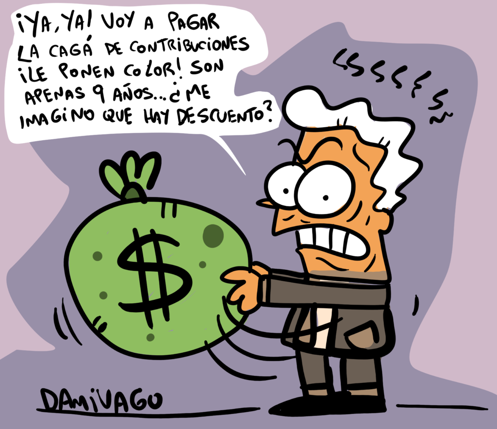 El cara de raja del año