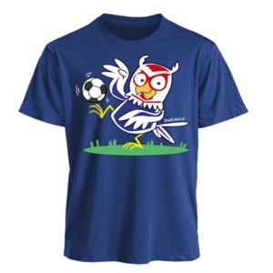 Polera Azul: Chuncho de Corazón