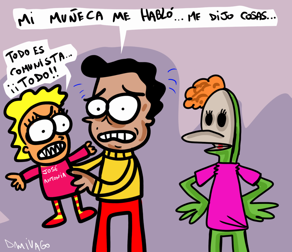 José antonia me habló