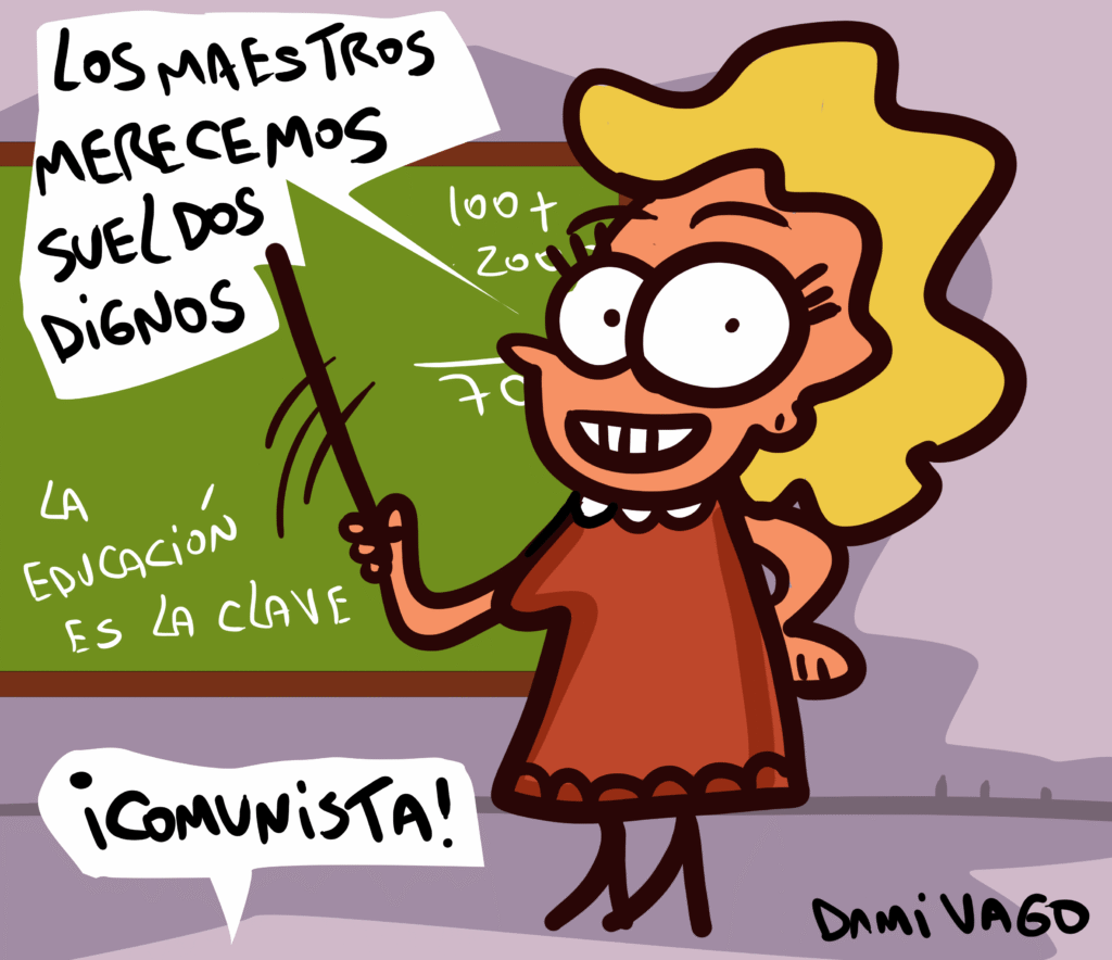 De la saga “veo comunistas”